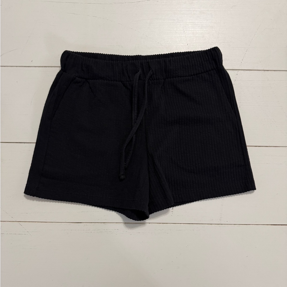 Madewell Seersucker Drawstring Shorts